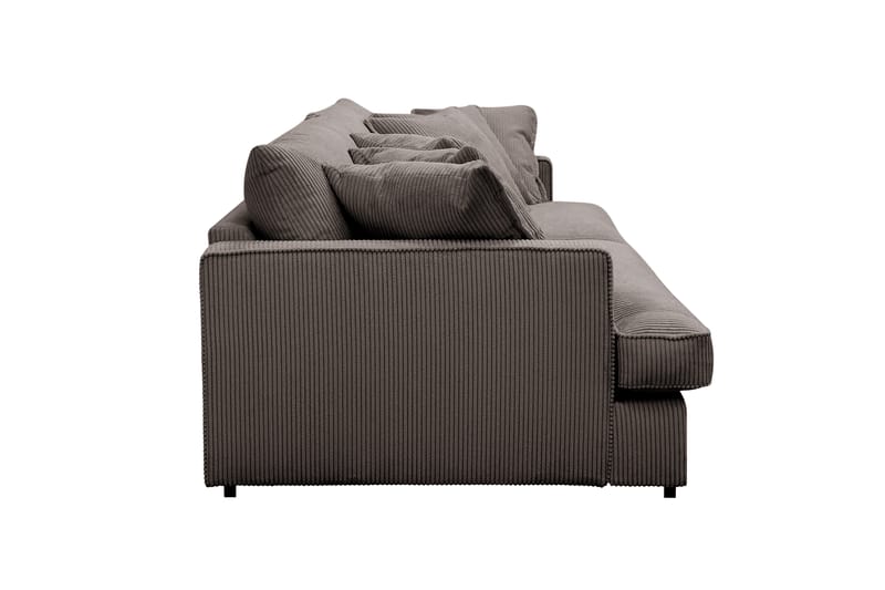 Rossita Lyx 3,5-sits Extra djup Soffa i Manchester - Mörkgrå - Möbler - Vardagsrum - Soffor - 4-sits soffor