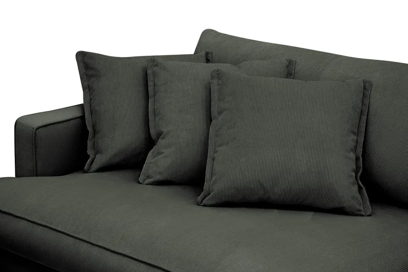Rossita Lyx 3,5-sits Extra djup Soffa i Manchester - Mörkgrön - Möbler - Vardagsrum - Soffor - 4-sits soffor