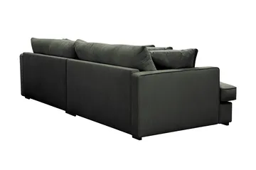 Rossita Lyx 3,5-sits Extra djup Soffa i Manchester - Mörkgrön - Möbler - Vardagsrum - Soffor - 4-sits soffor