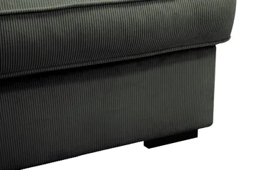 Rossita Lyx 3,5-sits Extra djup Soffa i Manchester - Mörkgrön - Möbler - Vardagsrum - Soffor - 4-sits soffor