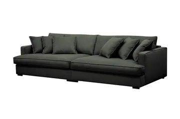 Rossita Lyx 3,5-sits Extra djup Soffa i Manchester - Mörkgrön - Möbler - Vardagsrum - Soffor - 4-sits soffor