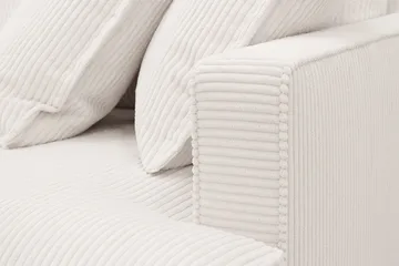 Rossita Lyx 3,5-sits Extra djup Soffa i Manchester - Offwhite - Möbler - Vardagsrum - Soffor - 4-sits soffor