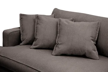 Rossita Lyx 3,5-sits Extra djup Soffa i Manchester - Taupe - Möbler - Vardagsrum - Soffor - 4-sits soffor