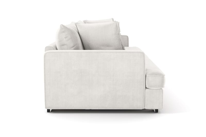 Rossita Lyx 4-sits Extra djup Manchestersoffa - Offwhite Manchester - Möbler - Vardagsrum - Soffor - Sammetssoffor