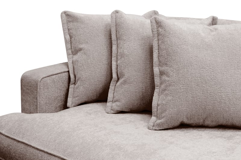 Rossita Lyx 4-sits Extra djup Soffa i Chenille - Grå / Brun - Möbler - Vardagsrum - Soffor - 4-sits soffor