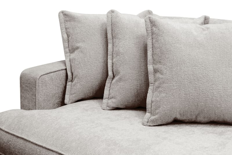 Rossita Lyx 4-sits Extra djup Soffa i Chenille - Grå / Brun - Möbler - Vardagsrum - Soffor - 4-sits soffor