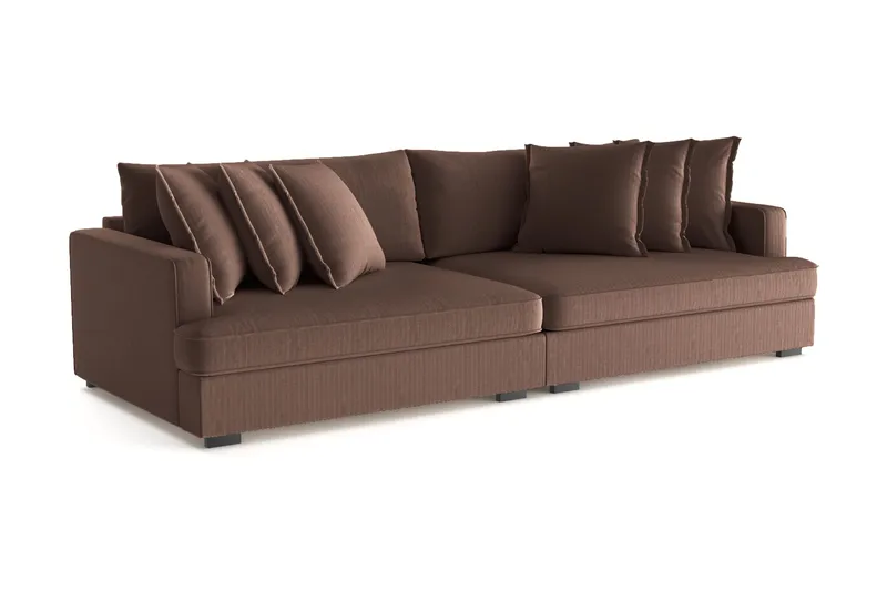 Rossita Lyx 4-sits Extra djup Soffa i Manchester - Möbler - Vardagsrum - Soffor - 4-sits soffor