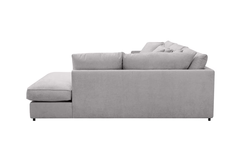 Rossita Lyx 4-sits Extra djup Soffa med Schäslong Höger - Grå Chenille - Möbler - Vardagsrum - Soffor - Divansoffa & schäslong
