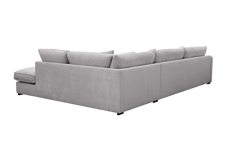 Rossita Lyx 4-sits Extra djup Soffa med Schäslong Höger - Grå Chenille - Möbler - Vardagsrum - Soffor - Divansoffa & schäslong