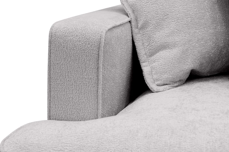 Rossita Lyx 4-sits Extra djup Soffa med Schäslong Höger - Grå Chenille - Möbler - Vardagsrum - Soffor - Divansoffa & schäslong