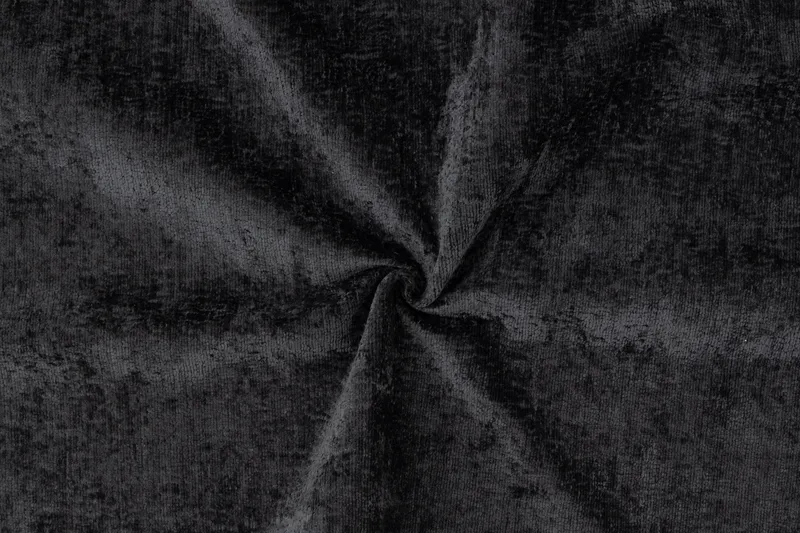 Rossita Lyx 4-sits Extra djup Soffa med Schäslong Höger - Svart Chenille - Möbler - Vardagsrum - Soffor - Sammetssoffor