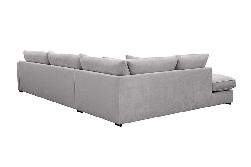 Rossita Lyx 4-sits Extra djup Soffa med Schäslong Vänster - Grå Chenille - Möbler - Vardagsrum - Soffor - Divansoffa & schäslong