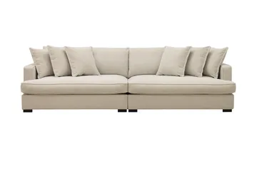 Rossita Lyx 4-sits Extra djup Tygsoffa