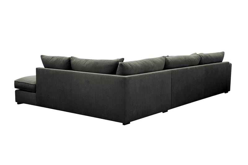 Rossita Lyx 4-sits Högervänd L-formad Extra Djup Schäslongsoffa i Manchester - Mörkgrön Manchester - Möbler - Vardagsrum - Soffor - Divansoffa & schäslong