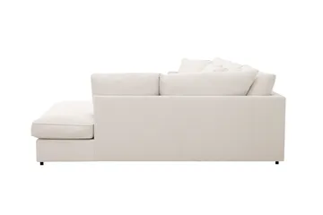 Rossita Lyx 4-sits Högervänd L-formad Extra Djup Schäslongsoffa i Manchester - Offwhite - Möbler - Vardagsrum - Soffor - Divansoffa & schäslong