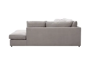 Rossita Lyx 5-sits Högervänd U-formad Extra djup Soffa med Divan och Schäslong i Chenille - Grå/Brun - Möbler - Vardagsrum - Soffor - U-soffor