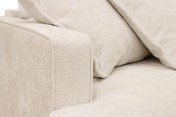 Rossita Lyx 5-sits Högervänd U-formad Extra djup Soffa med Divan och Schäslong i Chenille - Trenza 06, Beige Chenille - Möbler - Vardagsrum - Soffor - U-soffor