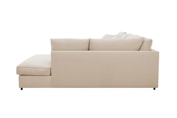 Rossita Lyx 5-sits Högervänd U-formad Extra djup Soffa med Divan och Schäslong i Manchester - Beige - Möbler - Vardagsrum - Soffor - U-soffor