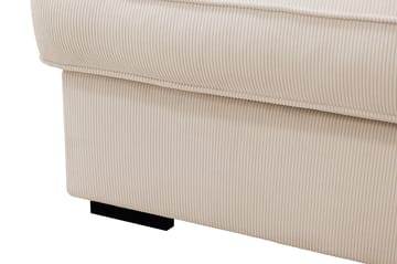 Rossita Lyx 5-sits Högervänd U-formad Extra djup Soffa med Divan och Schäslong i Manchester - Beige - Möbler - Vardagsrum - Soffor - U-soffor