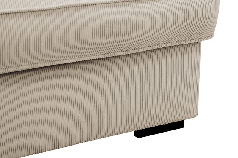 Rossita Lyx 5-sits Högervänd U-formad Extra djup Soffa med Divan och Schäslong i Manchester - Kräm - Möbler - Vardagsrum - Soffor - U-soffor