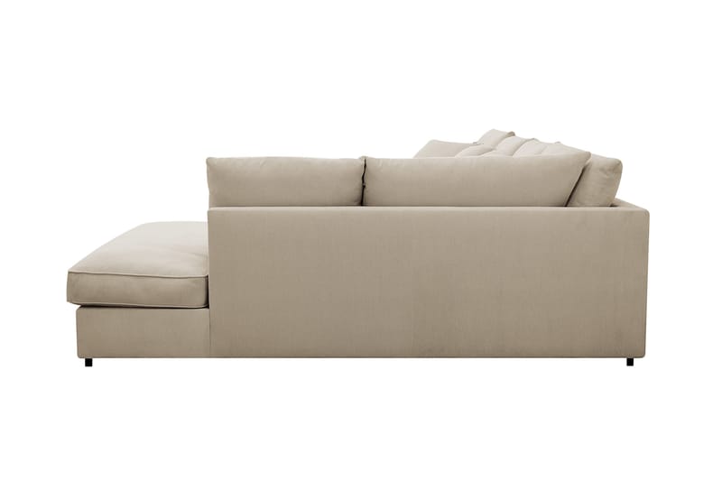 Rossita Lyx 5-sits Högervänd U-formad Extra djup Soffa med Divan och Schäslong i Manchester - Kräm - Möbler - Vardagsrum - Soffor - U-soffor