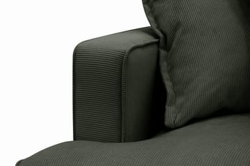 Rossita Lyx 5-sits Högervänd U-formad Extra djup Soffa med Divan och Schäslong i Manchester - Mörkgrön - Möbler - Vardagsrum - Soffor - U-soffor