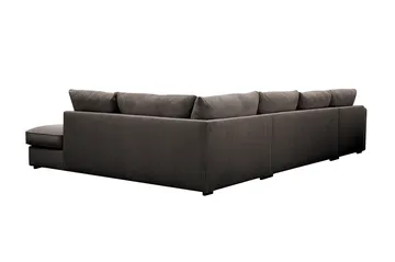 Rossita Lyx 5-sits Högervänd U-formad Extra djup Soffa med Divan och Schäslong i Manchester - Taupe - Möbler - Vardagsrum - Soffor - U-soffor