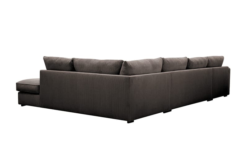 Rossita Lyx 5-sits Högervänd U-formad Extra djup Soffa med Divan och Schäslong i Manchester - Taupe - Möbler - Vardagsrum - Soffor - U-soffor