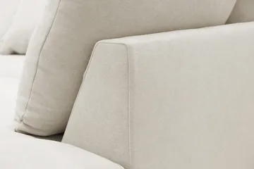 Rossita Lyx 5-sits Högervänd U-formad Extra djup Soffa med Divan och Schäslong i Tyg - Beige - Möbler - Vardagsrum - Soffor - U-soffor