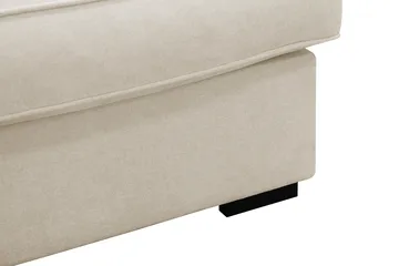 Rossita Lyx 5-sits Högervänd U-formad Extra djup Soffa med Divan och Schäslong i Tyg - Beige - Möbler - Vardagsrum - Soffor - U-soffor