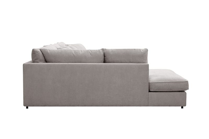 Rossita Lyx 5-sits Vänstervänd U-formad Extra djup Soffa med Divan och Schäslong i Chenille - Grå/Brun - Möbler - Vardagsrum - Soffor - U-soffor