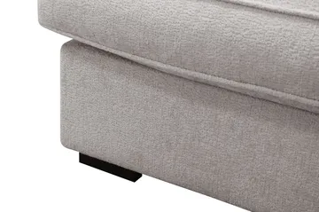 Rossita Lyx 5-sits Vänstervänd U-formad Extra djup Soffa med Divan och Schäslong i Chenille - Grå/Brun - Möbler - Vardagsrum - Soffor - U-soffor