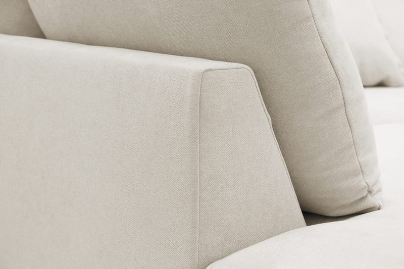 Rossita Lyx 5-sits Vänstervänd U-formad Extra djup Soffa med Divan och Schäslong i Tyg - Beige - Möbler - Vardagsrum - Soffor - U-soffor