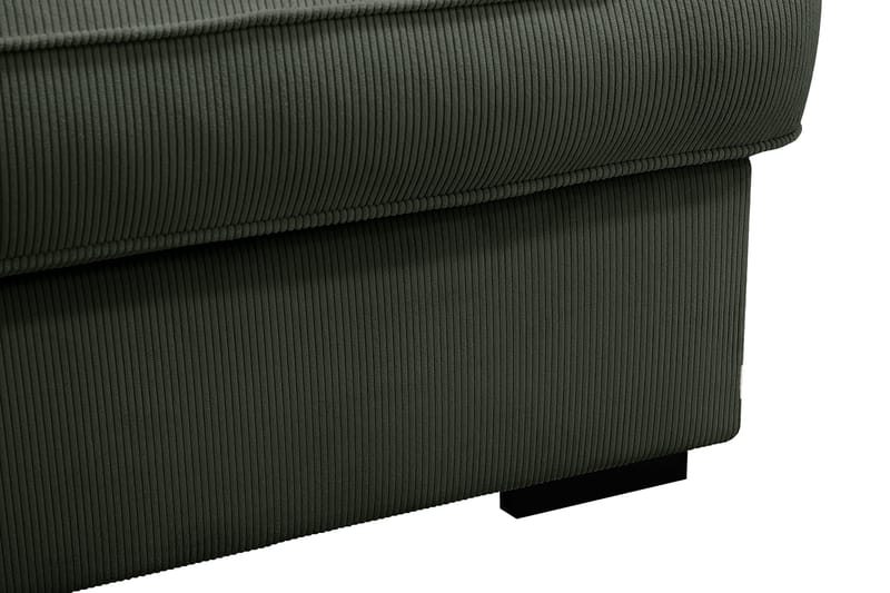 Rossita Lyx 6-sits Högervänd U-formad Extra djup Soffa med Divan och Schäslong i Manchester - Mörkgrön - Möbler - Vardagsrum - Soffor - U-soffor