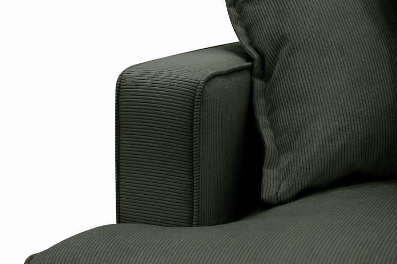 Rossita Lyx 6-sits Högervänd U-formad Extra djup Soffa med Divan och Schäslong i Manchester - Mörkgrön - Möbler - Vardagsrum - Soffor - U-soffor