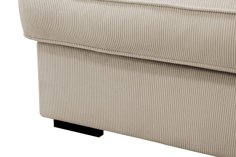 Rossita Lyx 6-sits Vänstervänd U-formad Extra djup Soffa med Divan och Schäslong i Manchester - Kräm - Möbler - Vardagsrum - Soffor - U-soffor