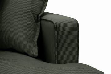 Rossita Lyx 6-sits Vänstervänd U-formad Extra djup Soffa med Divan och Schäslong i Manchester - Mörkgrön - Möbler - Vardagsrum - Soffor - U-soffor