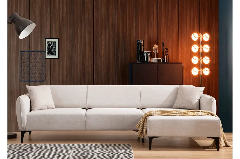 Rossland Divansoffa 3-sits - Vit - Möbler - Vardagsrum - Soffor - Divansoffa & schäslong