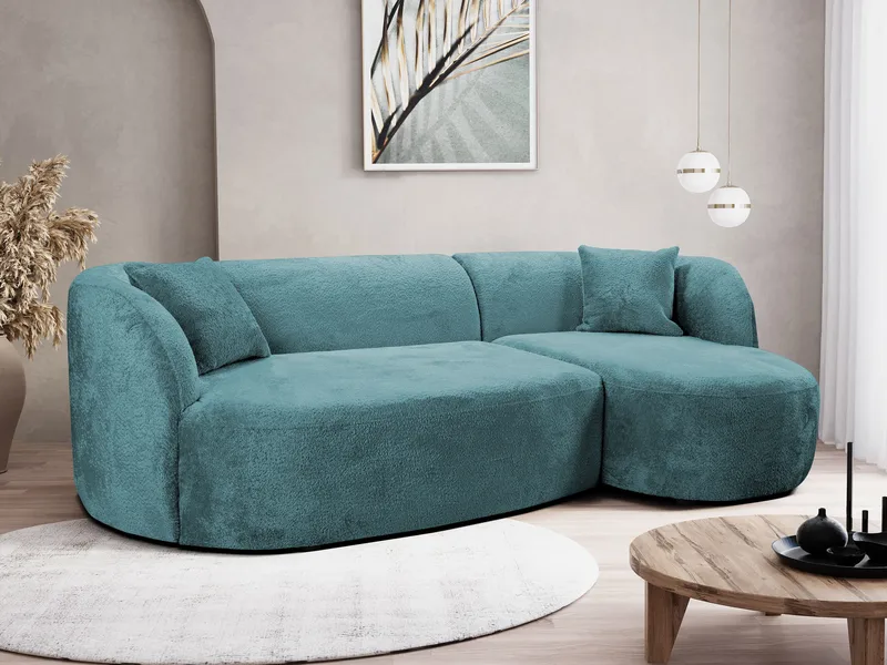 Rylian 3-sits Soffa med divan - blågrön - Möbler - Vardagsrum - Soffor - Hörnsoffor