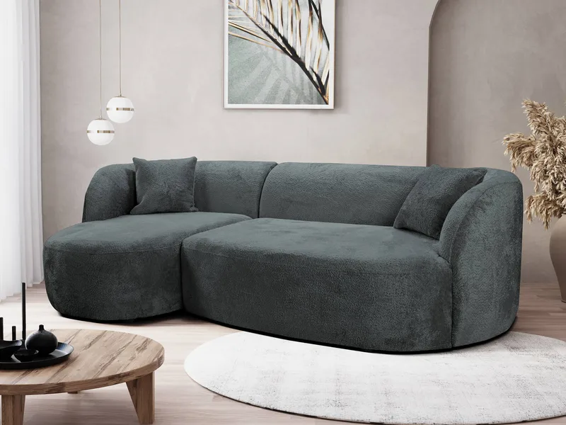 Rylian 3-sits Soffa med divan - mörkgrå - Möbler - Vardagsrum - Soffor - Hörnsoffor