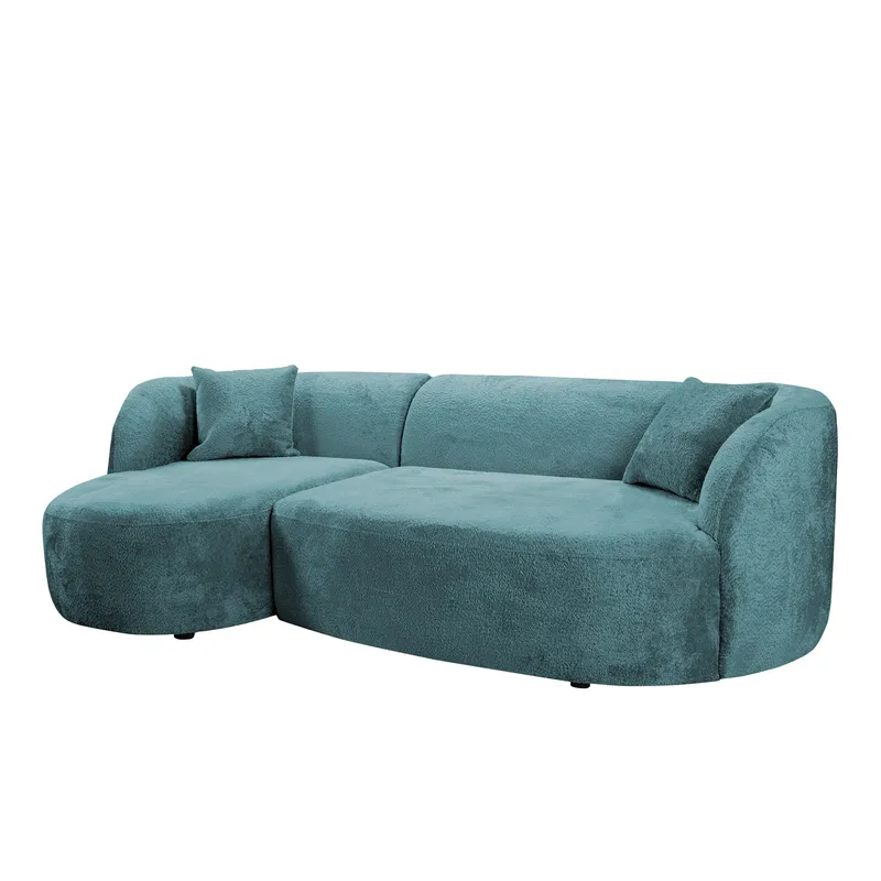 Rylian 3-sits Soffa med divan - turkos - Möbler - Vardagsrum - Soffor - Hörnsoffor