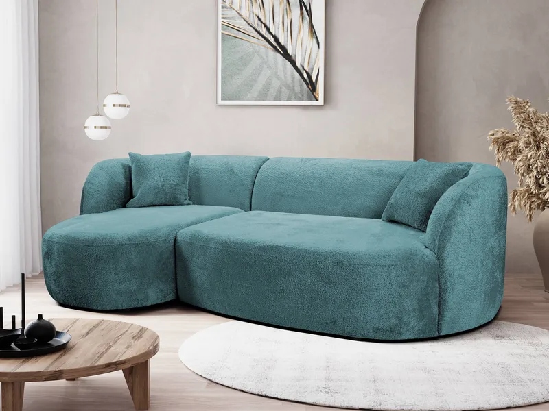 Rylian 3-sits Soffa med divan - turkos - Möbler - Vardagsrum - Soffor - Hörnsoffor