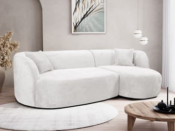 Rylian 3-sits Soffa med divan - vit - Möbler - Vardagsrum - Soffor - Divansoffa & schäslong