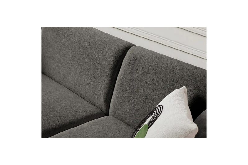 Rynvar Soffa med Schäslong 4-sits - Antracit - Möbler - Vardagsrum - Soffor - Modulsoffor - Komplett modulsoffa
