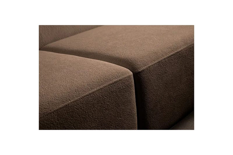 Rynvar Soffa med Schäslong 4-sits - Brun - Möbler - Vardagsrum - Soffor - Modulsoffor - Komplett modulsoffa