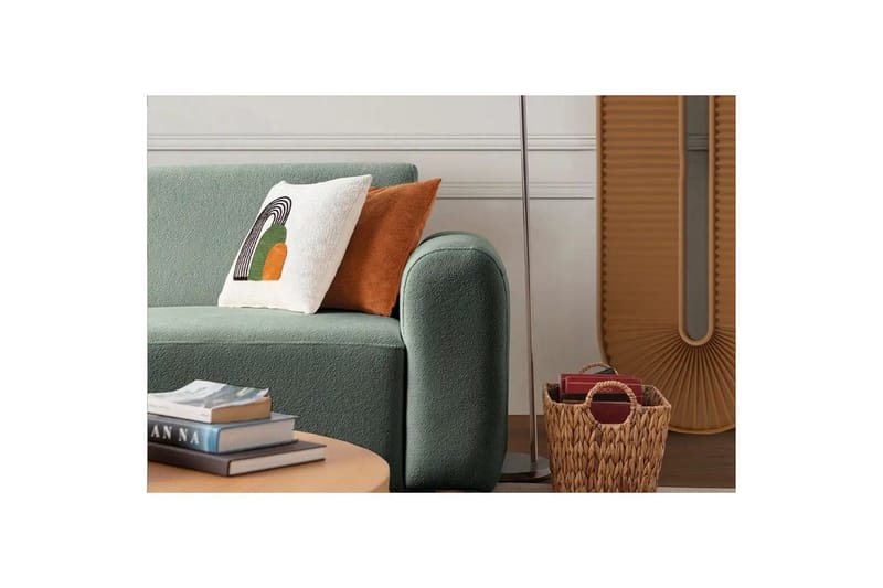 Rynvar Soffa med Schäslong 4-sits - Grön - Möbler - Vardagsrum - Soffor - Modulsoffor - Komplett modulsoffa