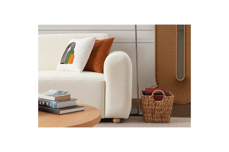 Rynvar Soffa med Schäslong 4-sits - Vit - Möbler - Vardagsrum - Soffor - Divansoffa & schäslong