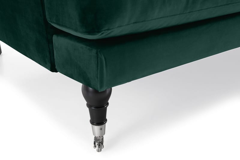 Andrew 3-sits Sammetssoffa - Grön - Möbler - Vardagsrum - Soffor - Howardsoffor