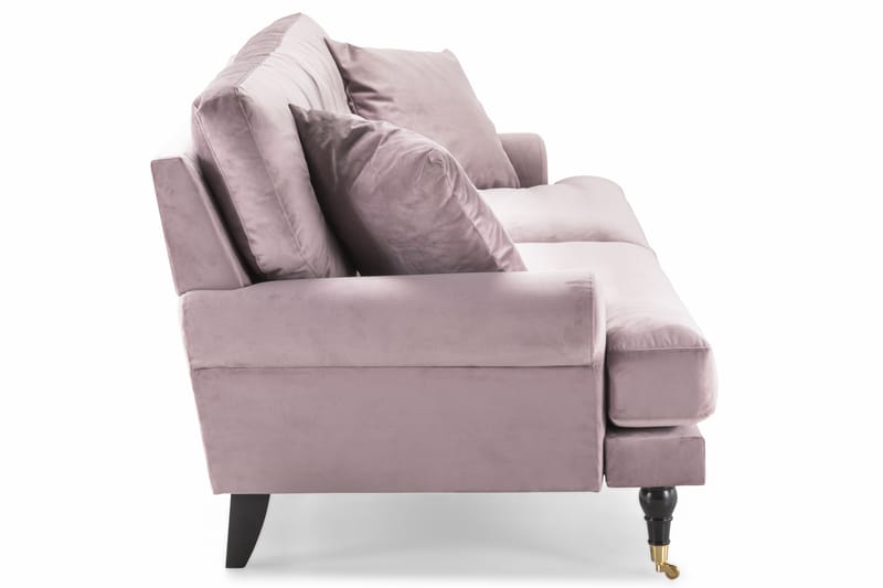 Andrew 3-sits Sammetssoffa - Lila - Möbler - Vardagsrum - Soffor - Howardsoffor
