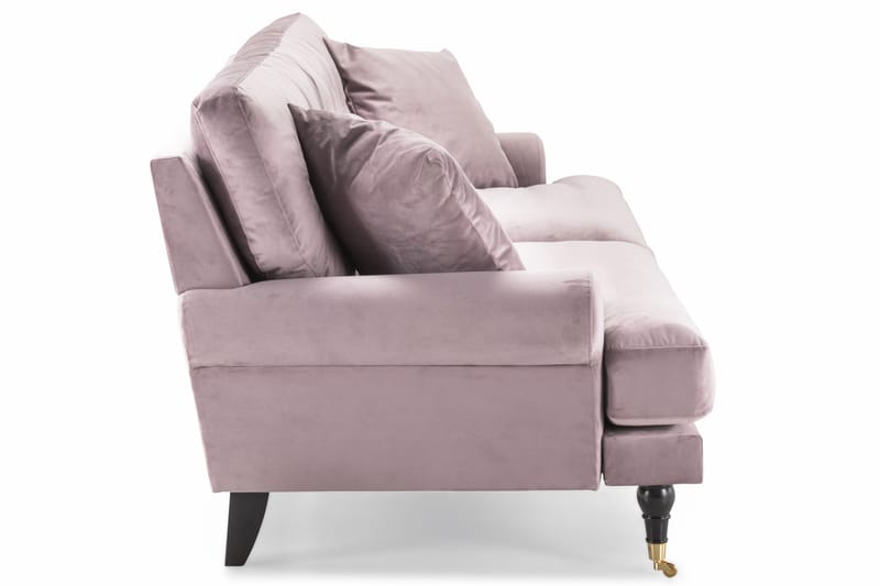 Andrew 3-sits Sammetssoffa - Lila - Möbler - Vardagsrum - Soffor - Howardsoffor